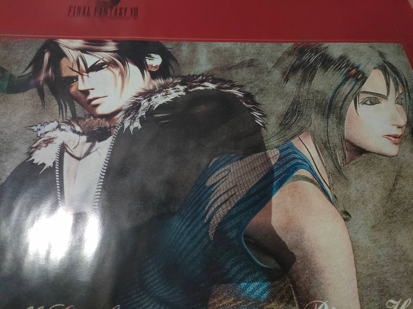 Final Fantasy VIII Official Poster (1999) – Edea, Squall, Rinoa – Original Japanese Release w/ Tube – Mint