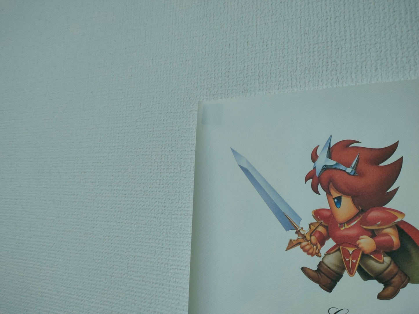 Final Fantasy Chibi Characters Poster – Cecil, Rosa, Bartz, Tina & More – Official Vintage Japanese Promo